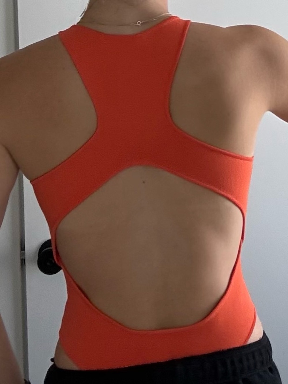 Orange Body Suit